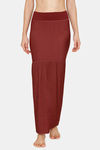 Zivame All Day Flared Mermaid Reversible Saree Shapewear - Salmon Maroon — thumbnail 3